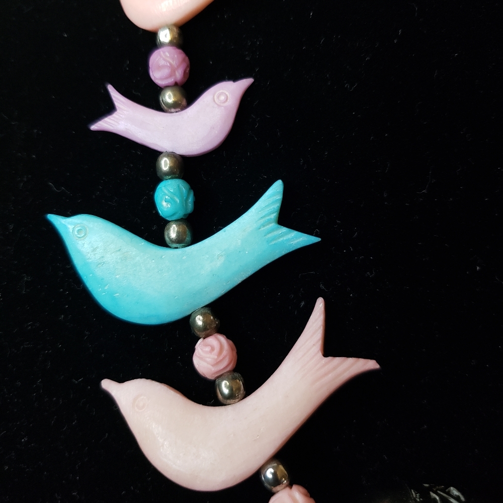 Vintage Native American Zuni Necklace - Picture 3 of 6
